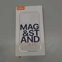 QTlier for iPhone 16 Case, 360 Rotatable Ring Stand, Raised Camera Frame, Shockproof Case Compatible with MagSafe, Case for iPhone 16, Translucent Lilac