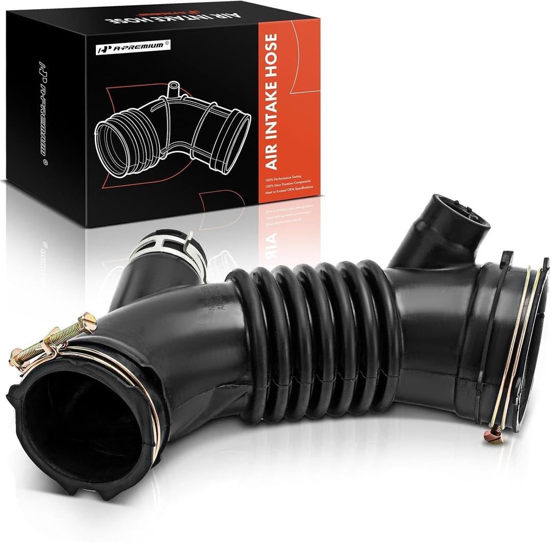 A-Premium Engine Air Clean Intake Tube Hose with Clamps Compatible with Toyota Camry 2012-2017, Avalon 2013-2018, 2.5L
