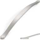 Amerdeco 10 Pack Brushed Satin Nickel Cabinet Pulls 7.5 Inch(192mm) Hole Center Drawer Pulls Cabinet Hardware Kitchen Cabinet Handles for Bathroom ZH0068