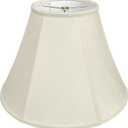 TOOTOO STAR Bell Lamp Shades, 7" x 15" x 10.5" Royal Style Spider LampShade or Table and Floor Lamps, Home Decor Beige Floor Lamp Table Lamp Shade