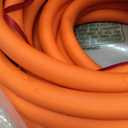YAMATIC Heavy Duty Garden Hose 5/8 in x 50 ft with Swivel Fitting, Super Flexible Water Hose, All-weather, Lightweight, Burst 600 PSI (Orange)
