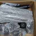 Frassie 28 Inch Office Gaming Chair Metal Base Set Replacement Part, Wide Chair Legs with Bottom Plate Stand Cylinder, 2 Wheels with Brake