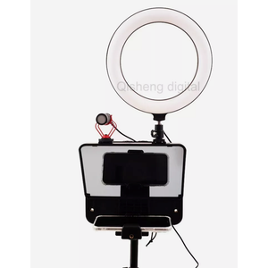 A10 Teleprompter 10" Ipad Tablet Phone DSLR Camera Inscriber Prompter for Live