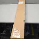 UNISHADES no Drill Cordless Roman Shades for Windows, 36" W 64" H - Light Filtering - Linen - Beige