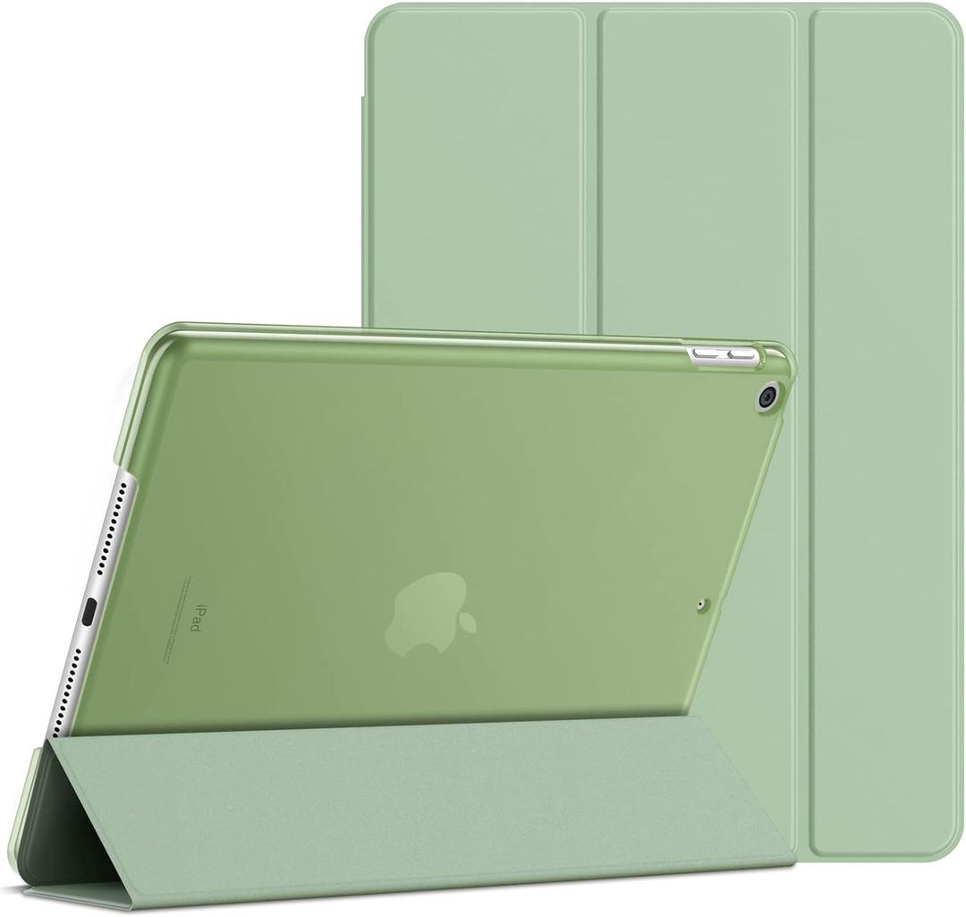 JETech Case for iPad (9.7-Inch, 2018/2017 Model, 6th/5th Generation), Smart Cover Auto Wake/Sleep (Matcha Green) (Matcha Green)