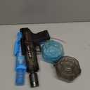 Electric Water Gun for Kids & Adults - 2 Pack Automatic Squirt Gun with Nozzle Flash & Water Spray Sound, Summer Outdoor Water Blaster Pistol Pool Beach Party Toys for Boys Girls (Blue&grey)