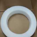 FloraCraft CraftFM Wreath 2 Inch x 17.7 Inch White