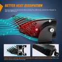 Nilight - 40005C-A 31inch 150W Spot & Flood Combo Single Row 14500LM Off Road LED Fog & Driving Roof Bumper Light Bars for Jeep Ford Trucks Boat