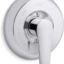 KOHLER TS98147-4-CP Rite-Temp Valve Trim with Lever Handle, Premium Durable Material, Corrosion Resistant, Polished Chrome