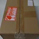 Coffee Syrup Dispenser for Coffee Bar, Clear Glass Syrup Bottles with Pump, Refillable Maple Syrup Storage, Coffee Station Accessories and Organizer, 500ml, Set of 2 + Tray (Gold)