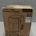 Euhomy Countertop Nugget Ice Maker, 35lbs Daily Sonic Crushed Ice Machine