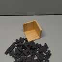 Original 3D Wooden Brain Teaser Puzzle - 3D Puzzle for Kids 8+ & Adults, Desk Toy Delight, Challenging Game & Wooden Puzzle for Adult Brain Boost (Brown)