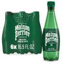Maison Perrier Ultimate Sparkling Water, 16.9 Fl Oz Plastic Water Bottles, 6 Count (EXP 09/01/26)