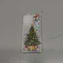 Glitter Christmas Case Compatible with iPhone 13 Pro Max Glitter Case Christmas Tree Clear Soft TPU Rubber Bumper Girly Women Cute Liquid Holiday Case for iPhone 13 Pro Max (Christmas Tree)