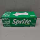 Sprite Lemon-Lime Caffeine Free Soda Soft Drink Fridge Pack Mini Cans, 7.5 fl oz, 10 Pack