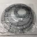 5 Pieces Christmas Metal Wreath Frame Ring Round DIY Macrame Floral Crafts Wire Wreath Form Christmas Decoration Door Craft (Deep Green, 12 Inch, 8 Inch)