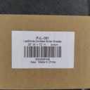 LazBlinds No Tools No Drill Cordless Roller Shades, 100% Blackout Roller Blinds for Windows, Thermal Insulated UV Protection Waterproof Roll Up Window Blinds and Shades, 20'' W x 72'' H, Brown