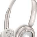 Monster N-Tune MINI 01 Wireless On-Ear Headphones - Bluetooth 6.0 Wireless Headset with Speed Charge, Clear Audio, 50H Playtime, Comfortable & Lightweight Design, Hands-Free Calls (White)