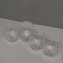 KANARS Old Fashioned Whiskey Glasses with Luxury Box - 10 Oz Rocks Barware For Scotch, Bourbon, Liquor and Cocktail Drinks - Set of 4 - Men Gift