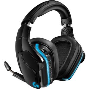 Logitech G935 Wireless DTS:X 7.1 Surround Sound LIGHTSYNC RGB PC Gaming Headset - Black/Blue