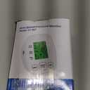 Arm Blood Pressure Monitor with 2 Cuffs, Pediatric Blood Pressure Cuff 6"-9"Medium/Large Cuff 9"-16.5" Includes 4 AAA Batteries