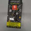 4 x Gold Silver White Gel Pens, 5 Pack, 1 mm Extra Fine Point 3 Colors Gel Ink Pens Set, Opaque White Archival Ink Pens for Black Paper Drawing, Sketching, Illustration, Card Making (Multicolor)