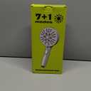 Handheld Shower Head with on off Switch&Built-in Power Spray,7-Setting High Pressure Spray Shower Wand with 79in Long Hose&Bracket and Extra Adhesive Shower Holder for Lower Mount,Black