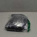 VALICLUD Short Curly Synthetic Wig for Women with Face-flattering Bangs Lightweight Black Layered Waves Breathable Fibers for Cosplay Party and Daily Use Quick Styling Hairpiece