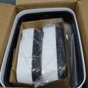 2 Pack 2.7 Gal Bathroom Trash Can with Lid, Automatic Trash Can Small Smart Garbage Can Touchless, Slim Motion Sensor Waterproof Plastic Trash Bins for Bedroom Office Kitchen Toilet (White)