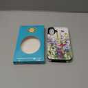 Goodon for iPhone 16 Plus Wallet Case with Card Holder,RFID-Blocking,Aesthetic Vintage Floral Girly Shell,Trendy Unique Cool Retro Protective Phone Cover for Women Girls - Blooming Wildflowers