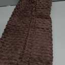 Kevin Textile Decorative Pillow Covers Set of 2 Striped Plush Corduroy Pillows Pillowcases Boho Home Decor Cushion Covers for Couch Sofa Bed Living Room 20x20 Inch, Coffee