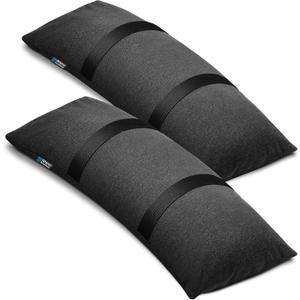 Rhino BaseMate Umbrella Base Weights 2-Pack Outdoor Fillable Sand Bags for Umbrella Base & Stand | Heavy-Duty Weatherproof Patio Umbrella Sandbag Weights, Arched Design, Holds Up to 49 lbs Each