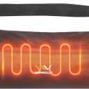 Electric Heated Hand Warmer Pouch,(No Build in Battery) Gloves with Double Sided Heating Areas- Portable USB Heated Hand Muff for Men & Women - Ideal for Football, Hunting,Fishing,Camping, Golf