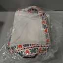 Rectangular Heart Basket Kids Baby Girls Basket Cute Toy Storage Bin Organizer Shelf Book Love Room Decor(Hearts)