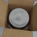 Replacement Rice Cooker 5.5 Cup Inner Pot Only Compatible with Tiger JBV-A10U Inner Pot, 304 Stainless Steel Inner Bowl, Durable Pots for Multi-Cookers, Easy to Clean and Dishwasher Safe