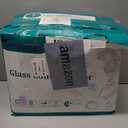 HOMBERKING 24pc Borosilicate Glass Food Storage Containers with Snap Locking Lids, Glass Meal Prep Containers, Airtight Lunch Boxes, Oven, Freezer and Dishwasher Safe, BPA Free, Kitchen Storage Set (Grey)