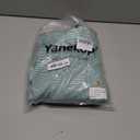 Yanekop Womens Striped Lounge Set Long Sleeve Matching Sets Oversized Pajama Sets Striped Shirt Wide Leg Pants,L