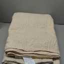 Love's cabin Quilts for Queen Bed Beige Bedspreads Bedding Set - Summer Quilt Lightweight Microfiber Bedspread - Coin Pattern Bedding Coverlet for All Season - 3 Piece (1 Quilt, 2 Pillow Shams) (Full/Queen (90"x96"))