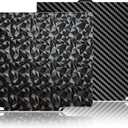 Diamond+Carbon Plate for ELEGOO Centauri Carbon Build Plate 260x271mm, Dual-Sided PEO PET Magnetic Spring Steel Bed CC/CC2 Plate, High-Temp Resistant Printing Surface for ELEGOO CC/CC2 3D Printer