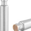 Water Bottle 2.0-1L Insulated Stainless Steel Flask with Numbers, Double Walled Vacuum Thermos for Hot & Cold Drinks, 34 oz BPA-Free Water Activator Bottle