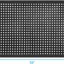 Large Rubber Doormat for Outside - 60 x 35 Heavy Duty Outdoor Drainage Mats with Holes - Anti Slip Floor Mat for Commercial Kitchen, Pool, Restaurant, Garage, Bar, Entrance, Wet Area, Garden