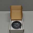 4.72 Inch Small Decorative Bowls, Natural Marble Decorative Bowls for Home Decor, Key Bowl, Coffee Tables Centerpiece, Soap Serving Bowl, Incense Burner, Smudge Bowl