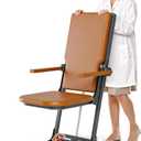 Electric Chair Lift Indoor Movable Floor Lift for Elderly Falls, Lift Chair Devices to Lift Elderly Off Floor with 4 Wheels, Max Capacity 400 Lbs