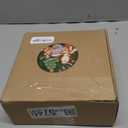 2 Pack Artificial Christmas Garland String Lights with 162 Snowy Red Berries 55 Green Leaves 20 LED Lights Battery Operated for Xmas Mantle Indoor Outdoor Holiday Christmas Decoration