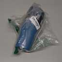 Owala SmoothSip Slider Insulated Stainless Steel Coffee Tumbler, Reusable Iced Coffee Cup, Hot Coffee Travel Mug, BPA Free 20 oz, Grey/Blue (High Dive)