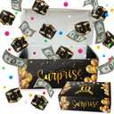BONETAT Surprise Gift Box Explosion For Money, Birthday Money Pull Box, Birthday Money Box, Money Box For Cash Gift Birthday 10th, Pop Out Money Gift Box, Birthday Money Box, Surprise Gift Box, Money Box For Cash Gifts - Aa01