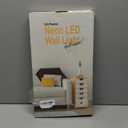 Let's Get Spooky Neon Signs Halloween Neon Sign Yellow Letter LED Neon Light Signs Spooky Neon Wall Sign Quote LED Sign Neon Lights for Wall Bedroom Bar Man Cave Party Halloween Room Decor (Orange)