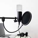 DOITOOL U Shape Handheld Microphone Windscreen Cover Pop Filter for Vocal Recording Live Streaming Speech Protection 3.14X3.14X2.55 Inches