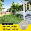 Squirrel Repellent Outdoor Pouches, Natural Squirrel Deterrent Outdoor, Ground Squirrel Repellent for Attic, Chipmunk Deterrent, Long-Lasting Squirrel Away for Plants & Cars-8P