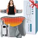 Heating Pad for Back Pain Relief, Extra-Large 12"x24"+26" Extendable Electric Heating Pad for Period Cramps with Belt, Auto Shut Off, Machine Washable, Portable Moist Heating Pad for Women & Men